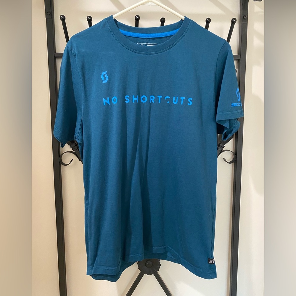 Scott Men’s No Shortcuts Short Sleeve T-Shirt, Large